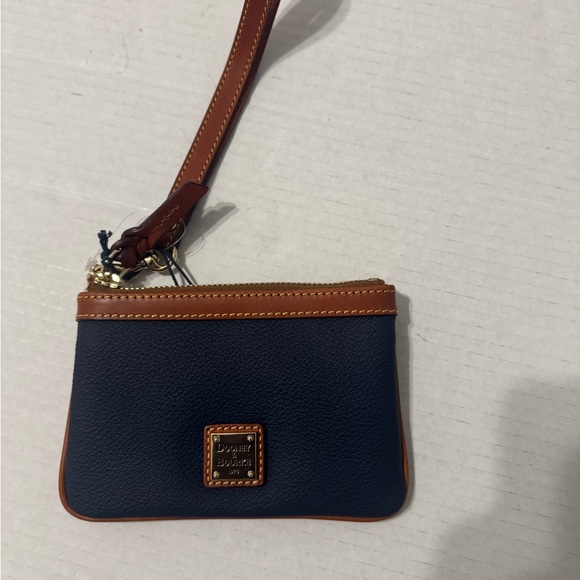 Dooney & Bourke Dark Blue Leather Wallet - Picture 3 of 9